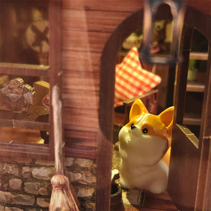 Country Cottage DIY Book Nook Kit - Size Reference