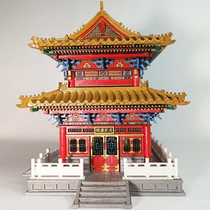 Chinese Temple of Wealth DIY Dollhouse Kit