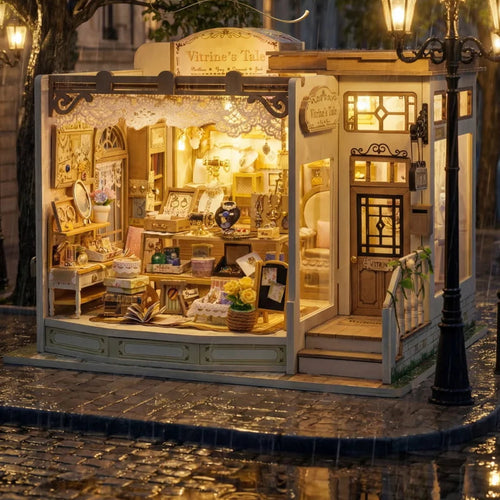 Jewelry Store DIY Miniature House Kit - Complete DIY Kit