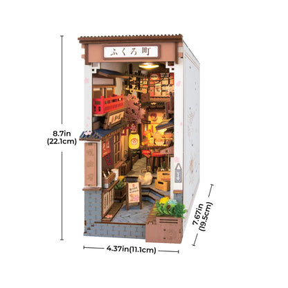 Sakura Wine Alley DIY Booknook Kit