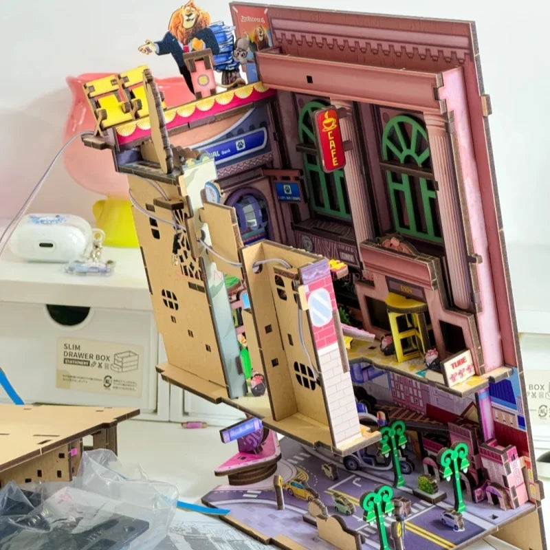 Zootopia Judy DIY Book Nook Kit - Interior Design