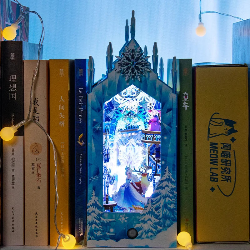 Panda Land Series DIY Book Nook Kit - Assembly Components