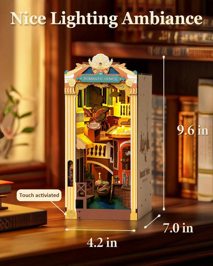 Robotime Romantic Venice Book Nook Kit