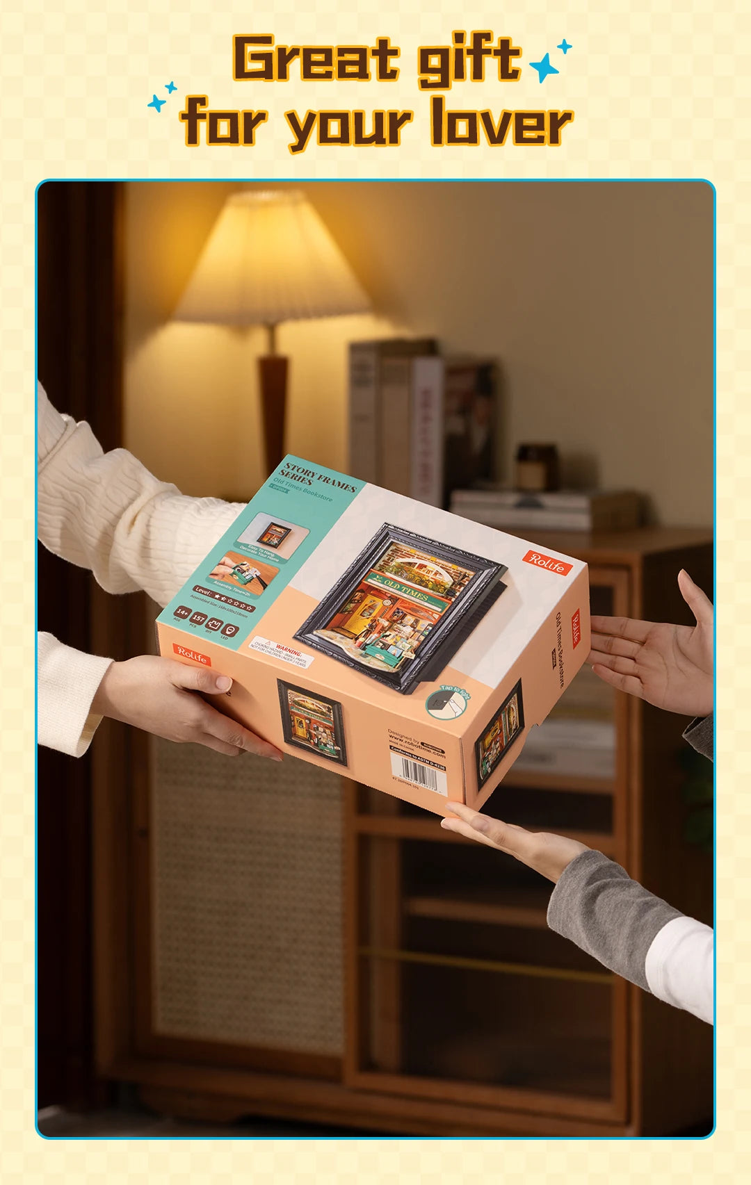 3D Shadow Box LED Light Up with Frame 3d wooden puzzle – view 24