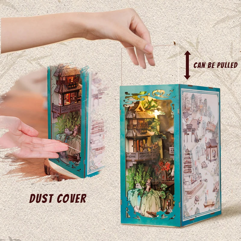 CUTEBEE Book Nook Kit Sets
