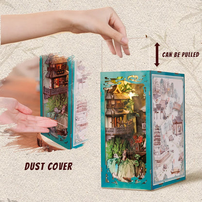 CUTEBEE Book Nook Kit Sets