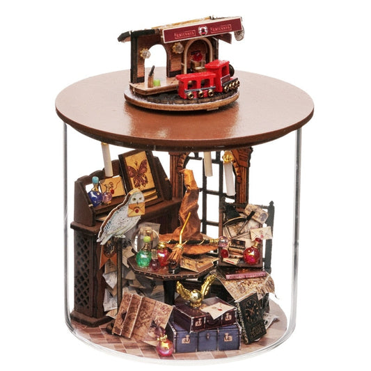 DIY Mini Casa Magic Greenhouse Garden Dollhouse Kit