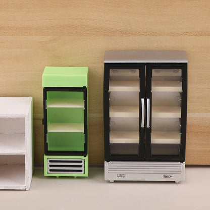 Accessorio in miniatura per frigorifero e congelatore 1:12