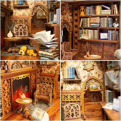 CUTEBEE Book Nook Kit Sets