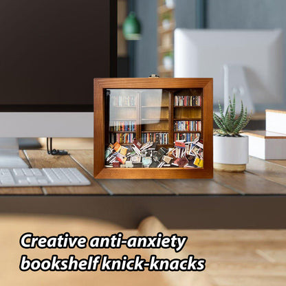 Anxiety Relief Miniature Bookshelf