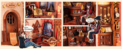 CUTEBEE Book Nook Kit Sets