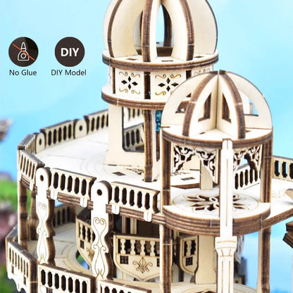 Mystery Island 3d wooden puzzle – packaging and contents