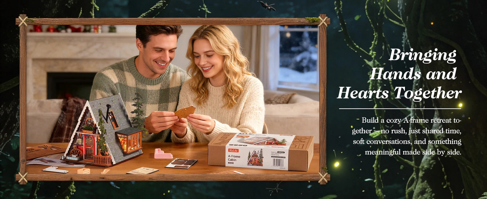 A-frame Cabin 3d wooden puzzle – view 11