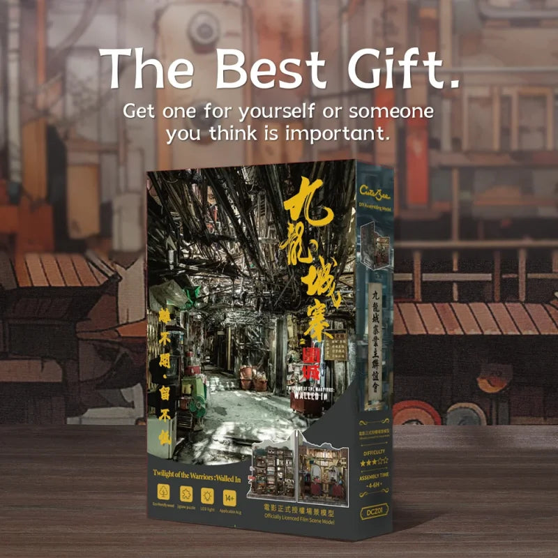 Twilight Warriors DIY Book Nook Kit - Packaging Contents