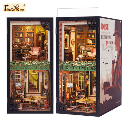 CUTEBEE Book Nook Kit Sets