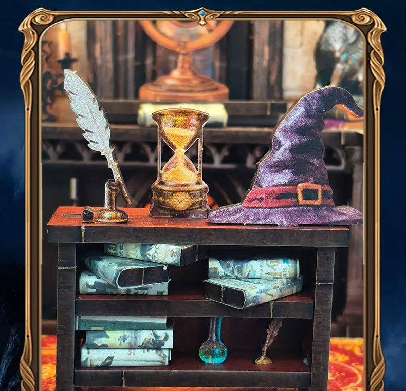 Magic House DIY Miniature House Kit - Finished Display