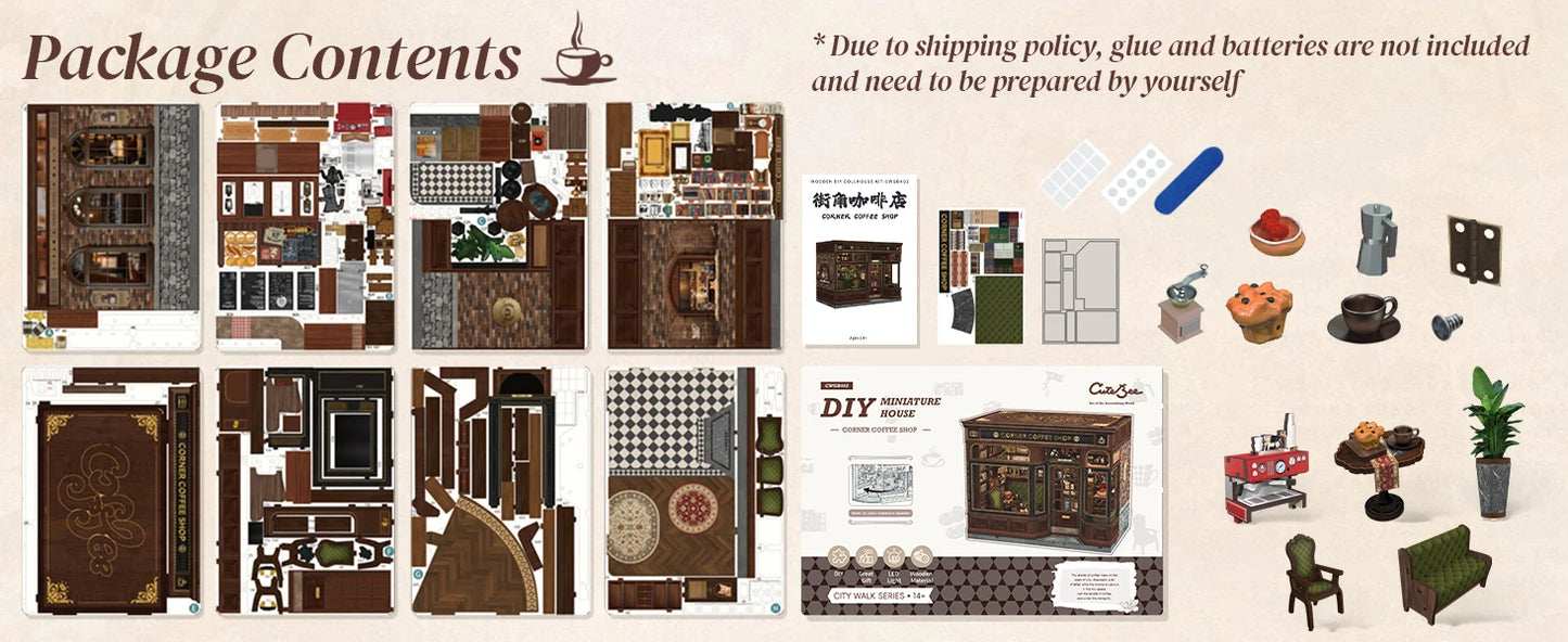 Light Bookshelf Insert book nook kit – building process