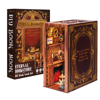 CUTEBEE Book Nook Kit Sets