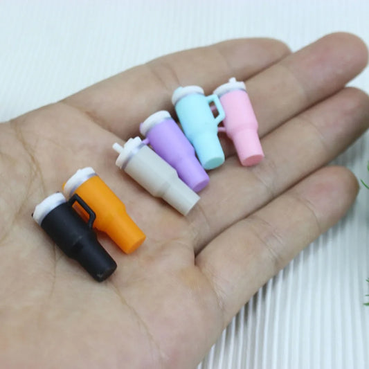 Miniature Insulated Cup Set (1:12 Scale) – 10PCS