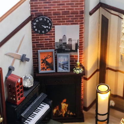 Joey's Apartment DIY Miniature House Kit