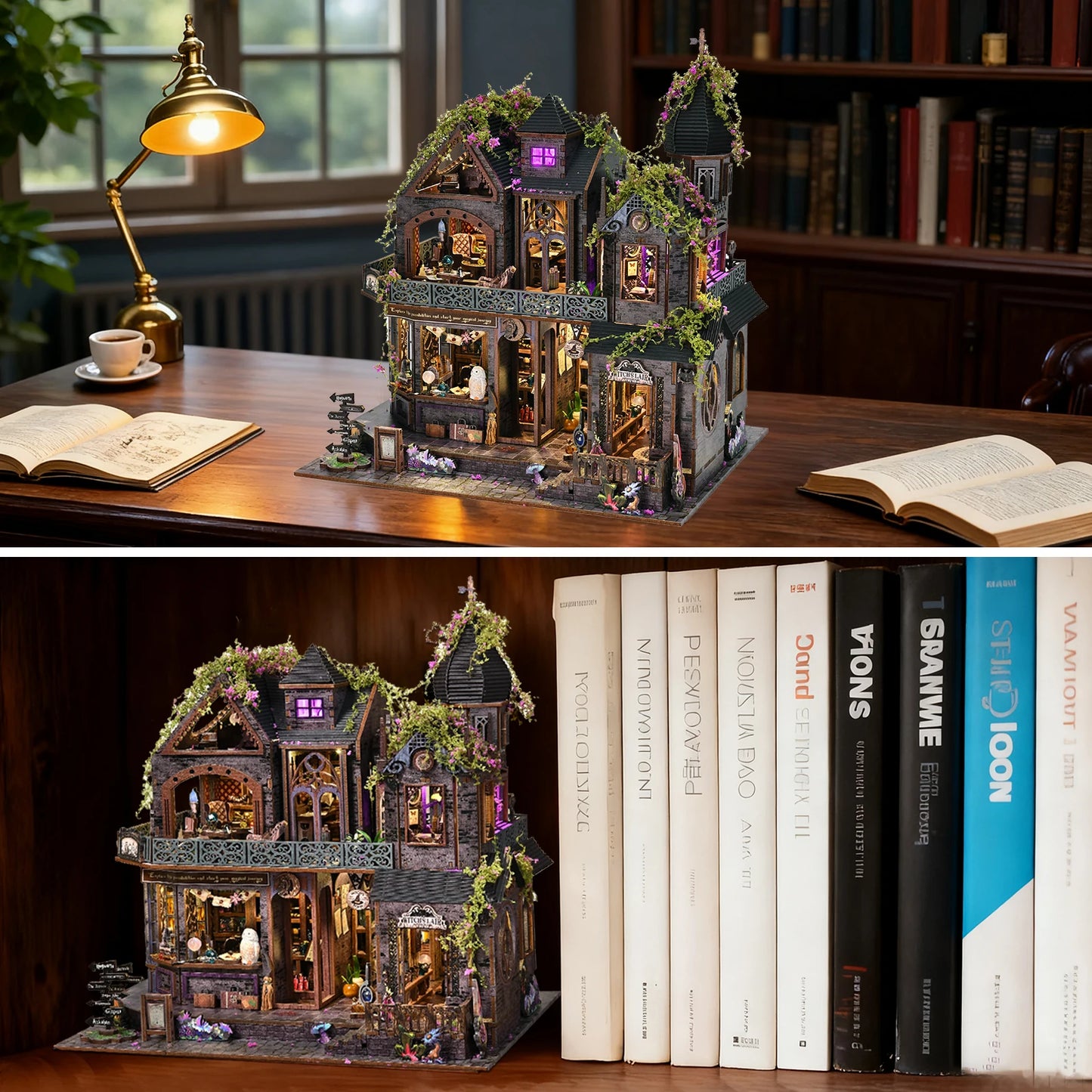 Magic Castle DIY Book Nook Kit - Size Reference