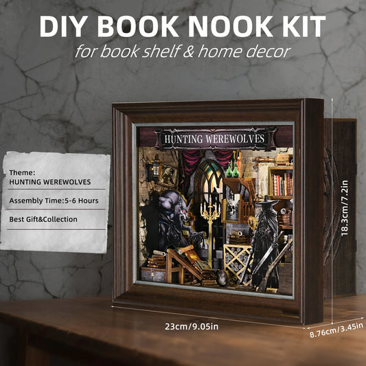 Werewolf Hunter DIY Book Nook Kit - Complete DIY Kit