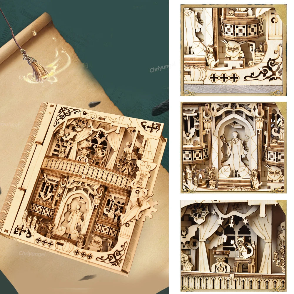 Book of Secrets Wooden 3d wooden puzzle – view 19