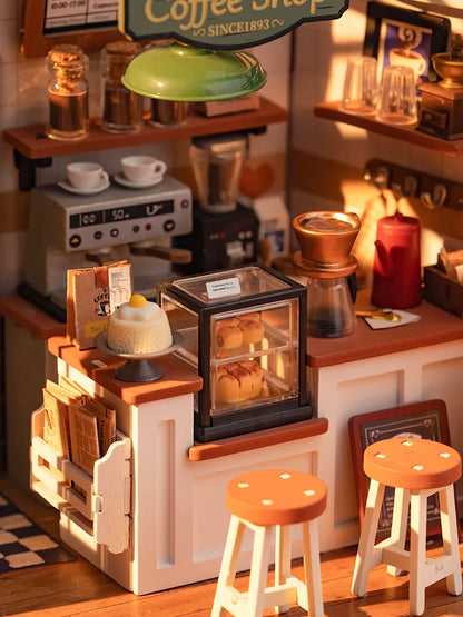 Rolife No.17 Café Miniature House Kit