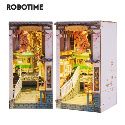 Rolife Sakura Densya TGB01 DIY Book Nook Kit