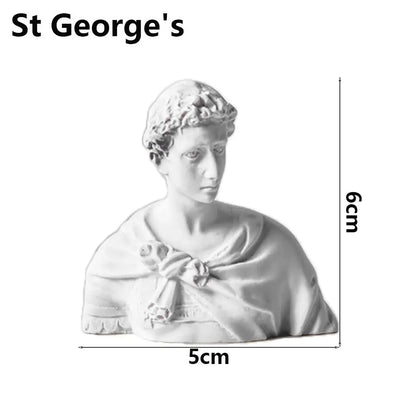 Grekisk byststaty 1:12 miniatyrtillbehör