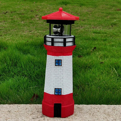 Solar Rotating Lighthouse Decor book nook kit – close-up details