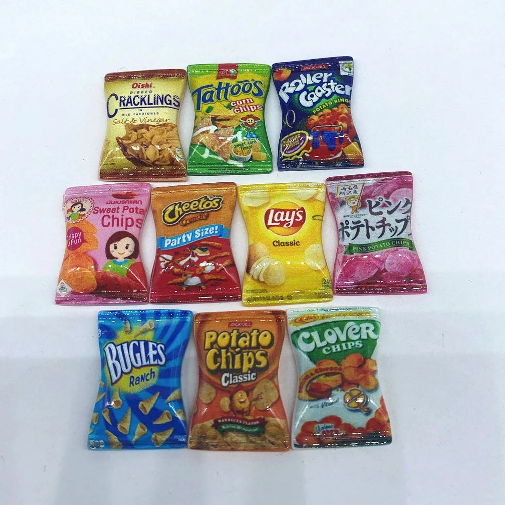 Snack Chips 1:6 miniatyrtillbehör