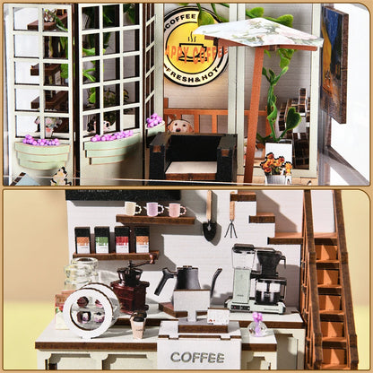Coffee Garden DIY Book Nook Kit