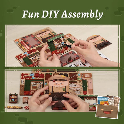 Newsstand Corner DIY Miniature House Kit - View 13 of 14