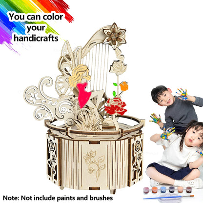 Moon Star Model Rotating 3d wooden puzzle – view 18