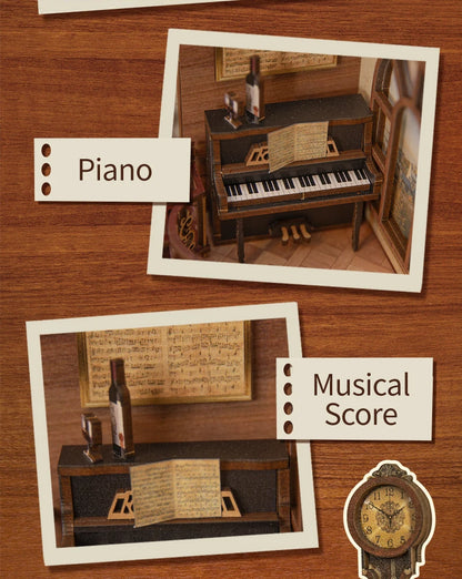 CUTEBEE Book Nook Kit Sets