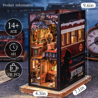 Creative book nook kit – display setup