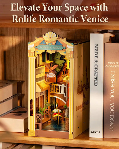Robotime Romantic Venice Book Nook Kit