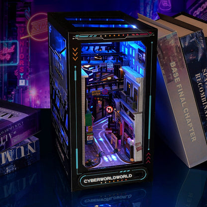 Cyberpunk World DIY Book Nook Kit