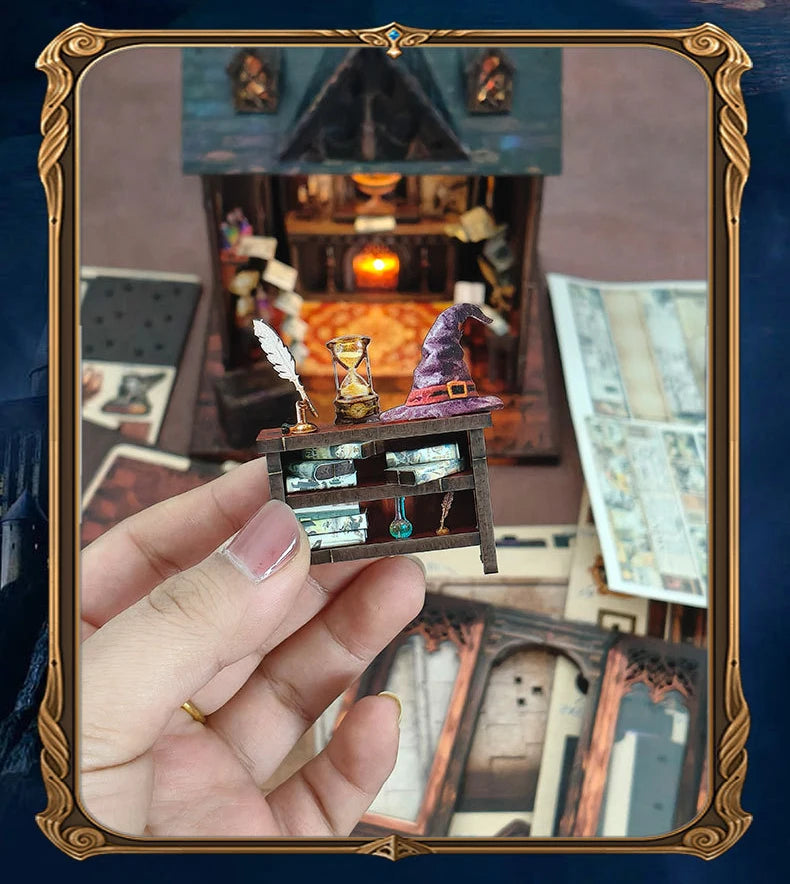 Magic House DIY Miniature House Kit - Assembly Components