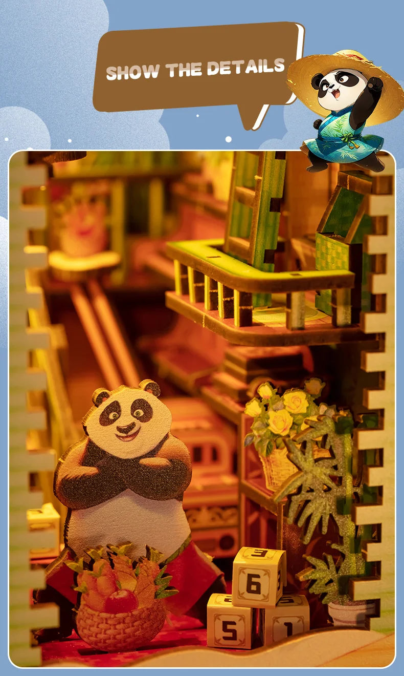 Panda Land Series DIY Book Nook Kit - View 20 of 25