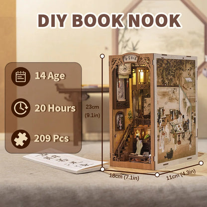 CUTEBEE Book Nook Kit Sets