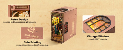 Shakespeare DIY Book Nook Kit