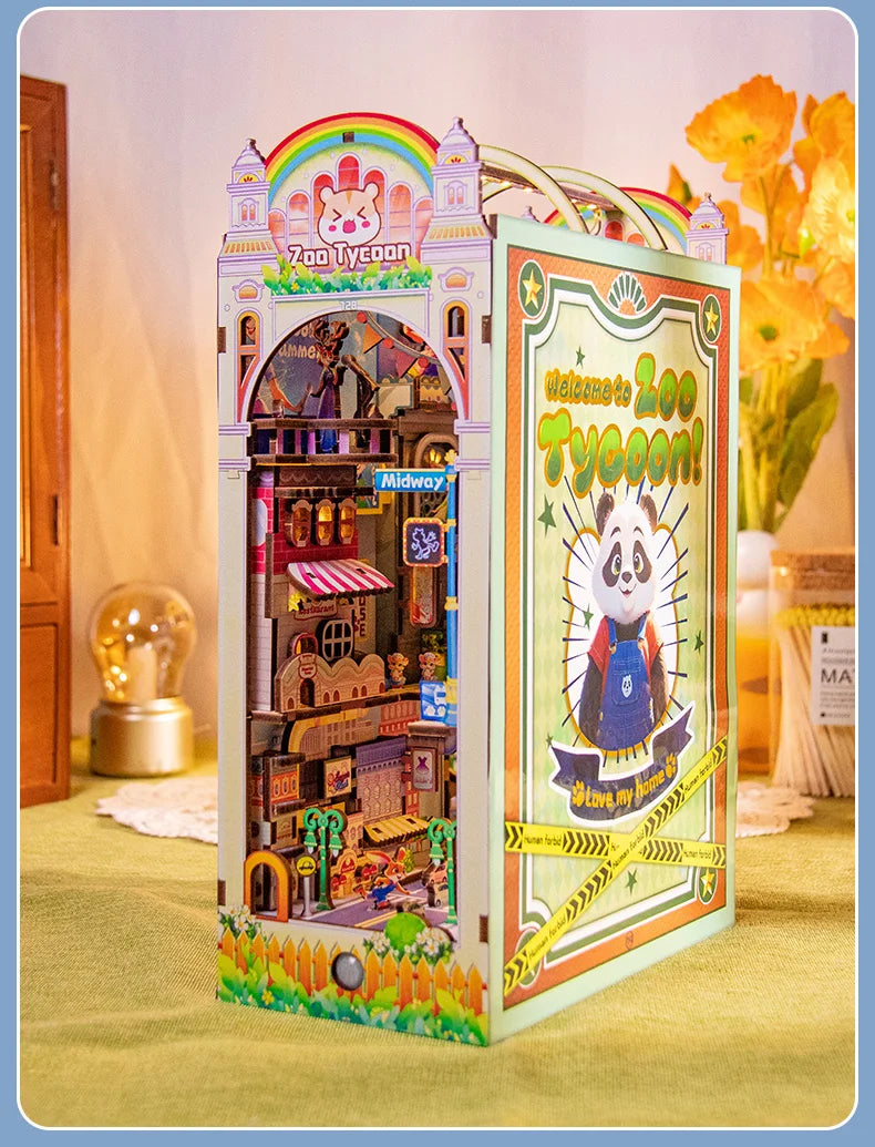 Panda Land Series DIY Book Nook Kit - View 17 of 25