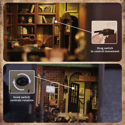Rose Detective Agency DIY Book Nook Kit