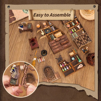 CUTEBEE Book Nook Kit Sets