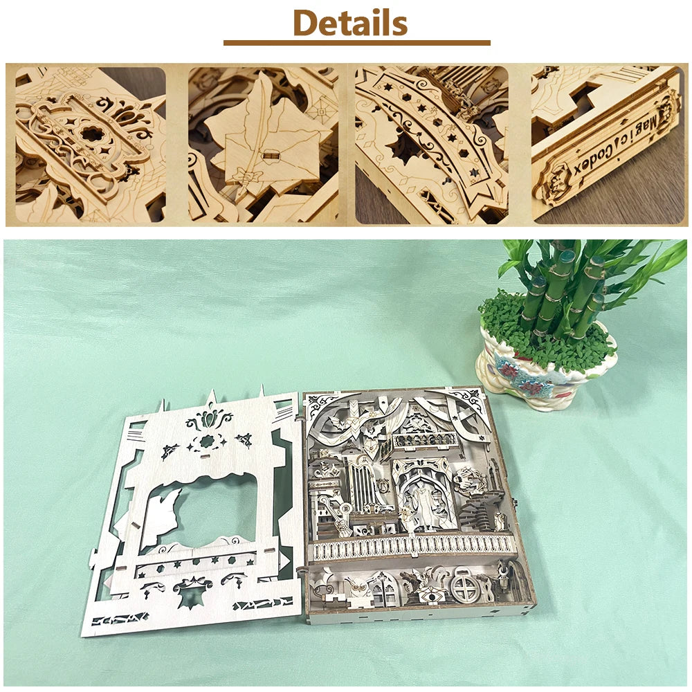 Book of Secrets Wooden 3d wooden puzzle – view 30
