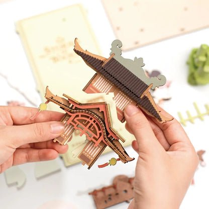 Rolife Falling Sakura Book Nook Kit
Step
