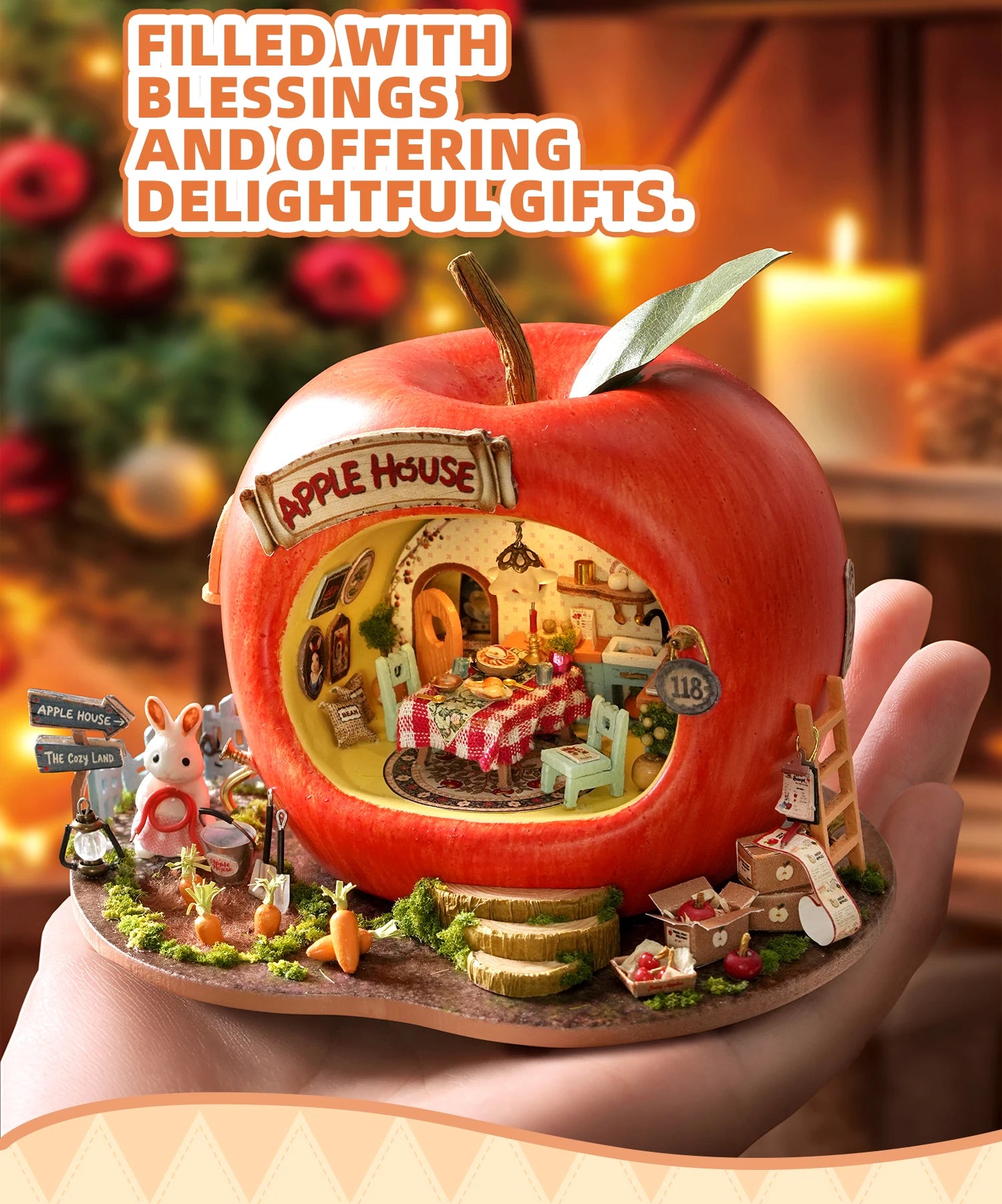 Wooden Miniature Furniture miniature house kit – view 11