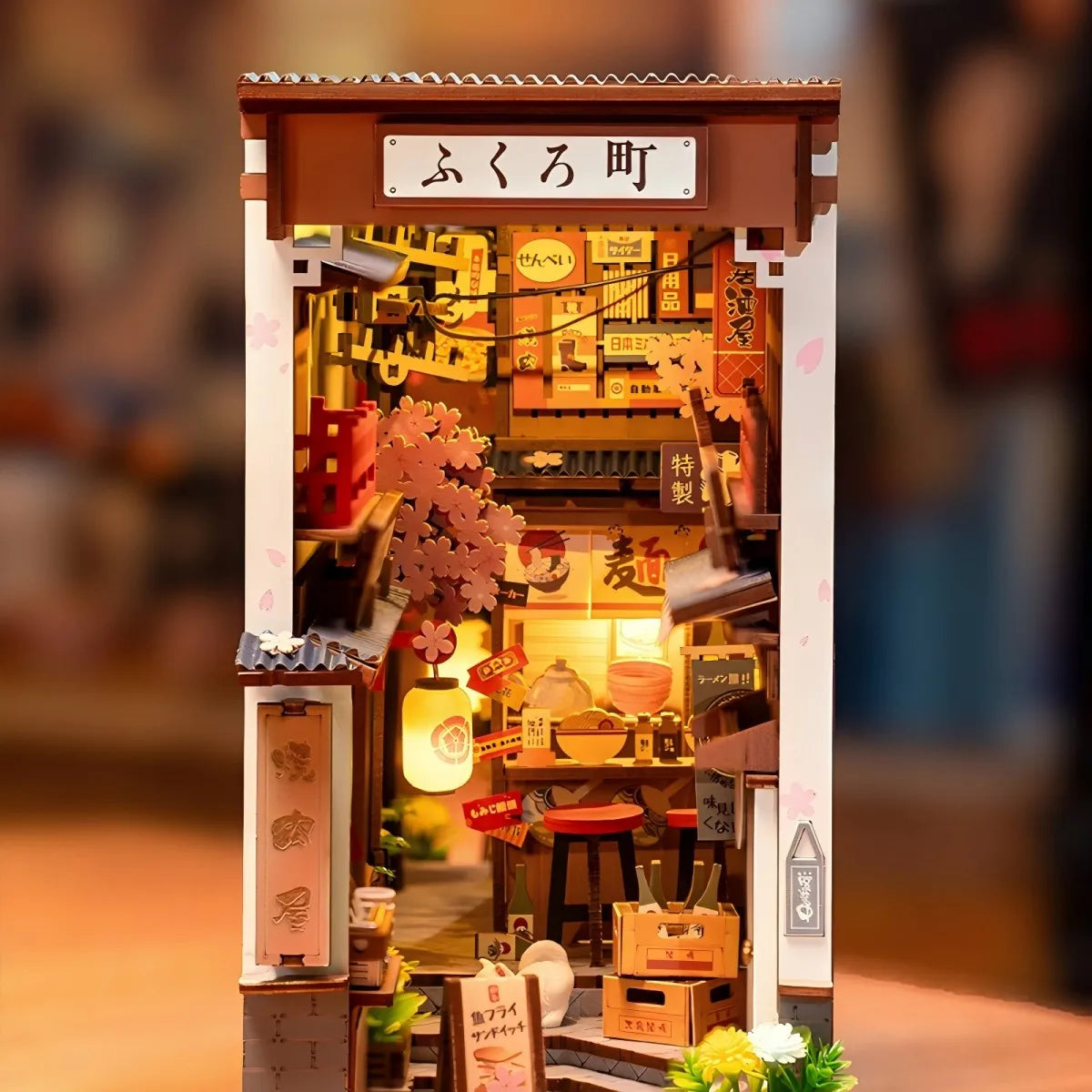 Sakura Wine Alley DIY Booknook Kit